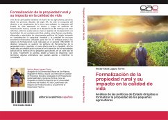 Formalización de la propiedad rural y su impacto en la calidad de vida