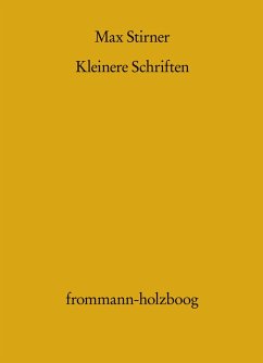 Cover Max Stirner: Kleinere Schriften