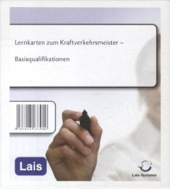 Lernkarten zum Kraftverkehrsmeister - Basisqualifikationen