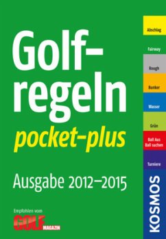 Golf-Regeln pocket-plus 2012 - 2015 - Kanzler, Jürgen