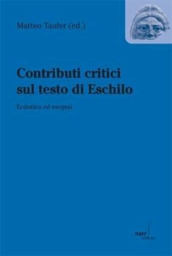 Contributi critici sul testo di Eschilo