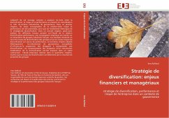 Stratégie de diversification: enjeux financiers et managériaux - Kahloul, Ines