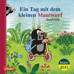 Cover Maxi Pixi 468: Ein Tag mit dem kleinen Maulwurf