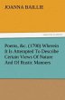 Poems, &c. (1790) Wherein It Is... - Bild 1