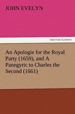 Cover An Apologie for the Royal Party (1659), and A Panegyric to Charles the Second (1661)