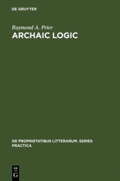 Archaic Logic - Prier, Raymond A.