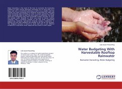 Water Budgeting With Harvestable Rooftop Rainwater - Ray, Lala Iswari Prasad