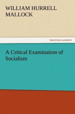 Cover A Critical Examination of Socialism