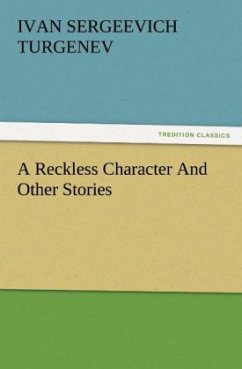 Cover A Reckless Character And Other Stories