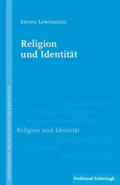 Religion und Identität - Lowenstein, Steven