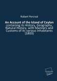 An Account of the Island of Ceylon