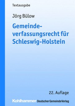 Cover Gemeindeverfassungsrecht für Schleswig-Holstein