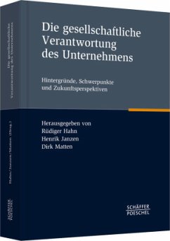 Cover Die gesellschaftliche Verantwortung des Unternehmens