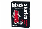 Moses MOS00652 - Black Stories, Mittelalter Edition, 50 rabenschwarze Rätsel, Das Krimi Kartenspiel, Familienspiel, Kartenspiel, Rätsel