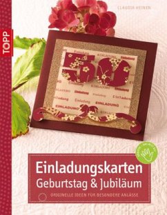 Einladungskarten Geburtstag & Jubiläum, m. CD-ROM - Heinen, Claudia