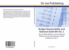 Cover Budget Responsibility and National Audit Bill Vol. 2