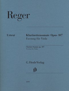 Cover Klarinettensonate Opus 107