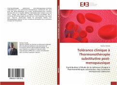 Tolérance clinique à l'hormonothérapie substitutive post-menopausique - Conde, Seckou