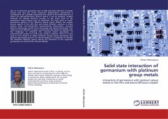 Solid state interaction of germanium with platinum group metals