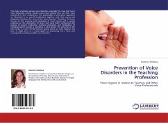Prevention of Voice Disorders in the Teaching Profession