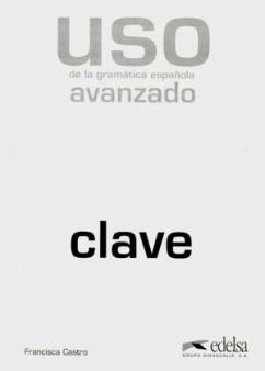 Cover USO de la gramática española, avanzado - clave
