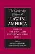 The Cambridge History of Law in America - Bild 1