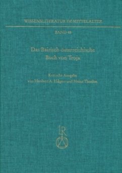 Cover Das »Bairisch-österreichische Buch von Troja«