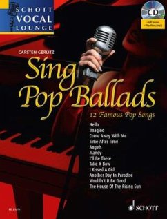 Sing Pop Ballads, Gesang und Klavier, m. MP3-CD