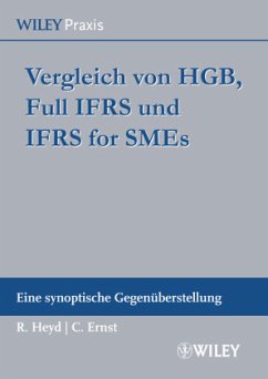 Vergleich von HGB, Full IFRS und IFRS for SMEs - Heyd, Reinhard; Ernst, Carsten; Mohrmann, Ulf