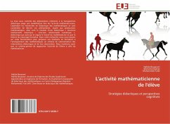 Cover L'activité mathématicienne de l'élève