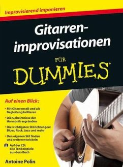 Gitarrenimprovisationen für Dummies, m. Audio-CD - Polin, Antoine