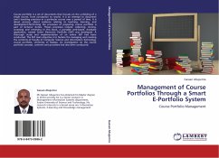 Management of Course Portfolios Through a Smart E-Portfolio System