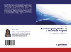Dholuo Morphosyntactics in a Minimalist Program