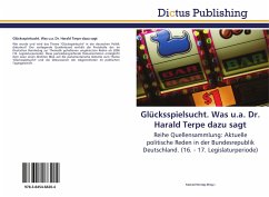 Glücksspielsucht. Was u.a. Dr. Harald Terpe dazu sagt