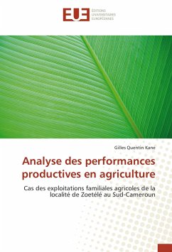 Cover Analyse des performances productives en agriculture