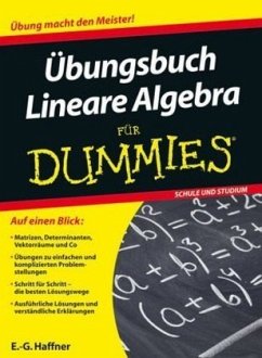 Übungsbuch Lineare Algebra für Dummies - Haffner, E.-G.
