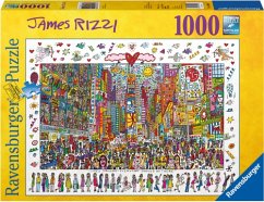 Ravensburger 19069 - James Rizzi: Times Square, Puzzle 1000 Teile