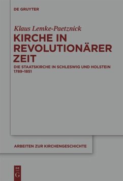 Kirche in revolutionärer Zeit - Lemke-Paetznick, Klaus