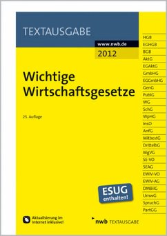 Cover Wichtige Wirtschaftsgesetze