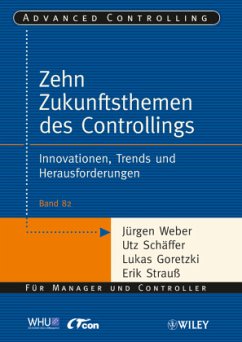 Cover Die zehn Zukunftsthemen des Controllings
