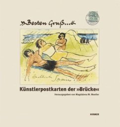 'Besten Gruß', Künstlerpostkarten der Brücke