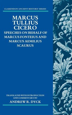 Cover MARCUS TULLIUS CICERO CAHS C