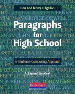 Paragraphs for High School - Killgallon, Donald; Killgallon, Jenny