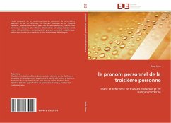 Cover le pronom personnel de la troisième personne