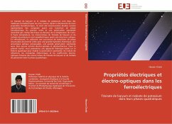 Propriétés électriques et électro-optiques dans les ferroélectriques - Chaib, Hassan