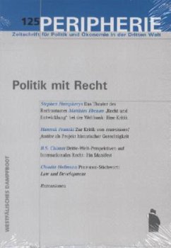 Cover Politik mit Recht / Peripherie Bd.125