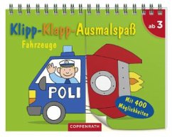 Cover Klipp-Klapp Ausmalspaß: Fahrzeuge