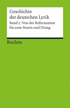 Geschichte der deutschen Lyrik Band 2 - Kemper, Hans-Georg
