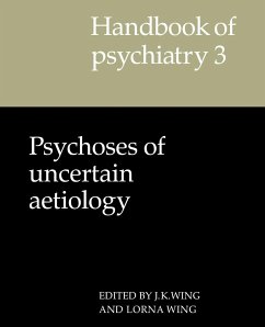 Handbook of Psychiatry