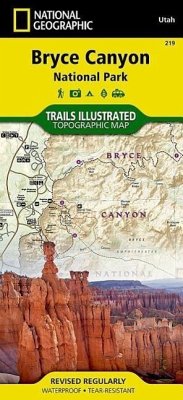National Geographic Trails Illustrated Map Bryce Canyon National Park - National Geographic Maps